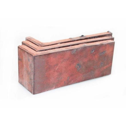 Плитка клинкерная под кирпич угловая Terramatic Moon Original DK 1401/2, 185х60х71х14 мм