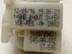 WLK24271OE/04 кт30 Датчик уровня для стиральных машин Bosch Siemens D882 9000709431 б/у