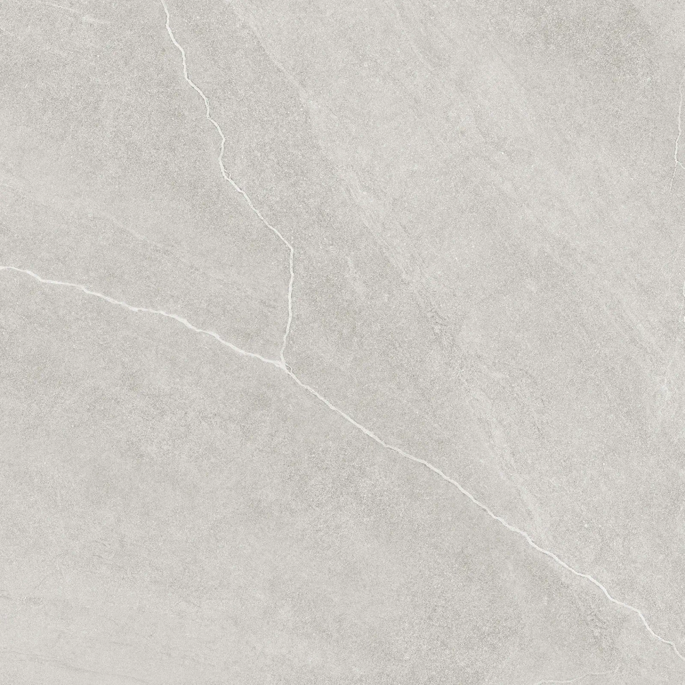 Керамогранит Alma Ceramica GFU6060RKL07R Rock Line 60x60 серый глазурованный матовый / карвинг / противоскользящий под камень