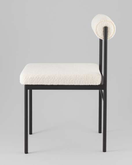 Стул Bau, молочное букле