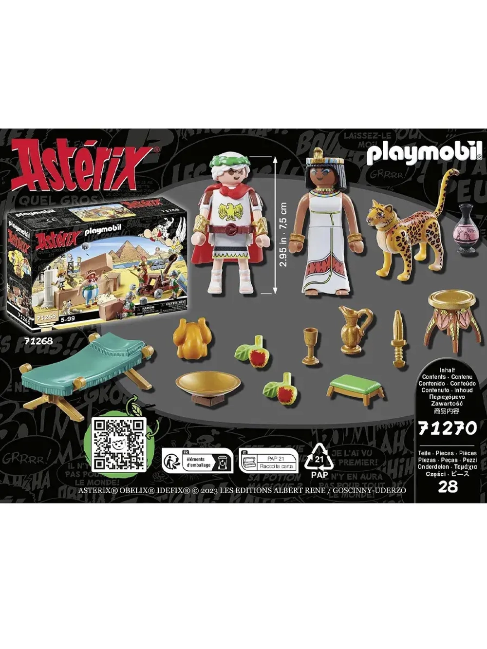 Набор Астерикс: Цезарь и Клеопатра Playmobil 71270