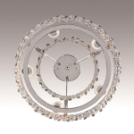 8244/5C CLASSI LN26 206 хром, металл/хрусталь Люстра потолочная E14 5*40W 220V LAYLA