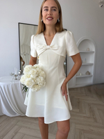 Платье Афина молочный