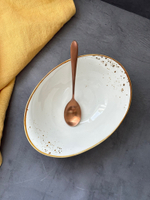 Салатник 18*15 см, h=6,5 см, фарфор, серия "Элеганс" "The Sun"