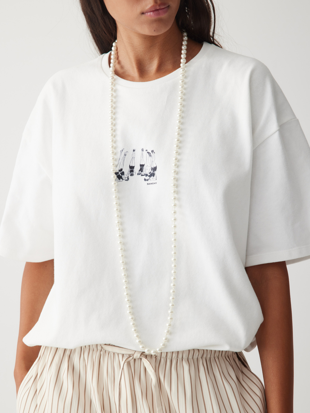 Футболка с принтом