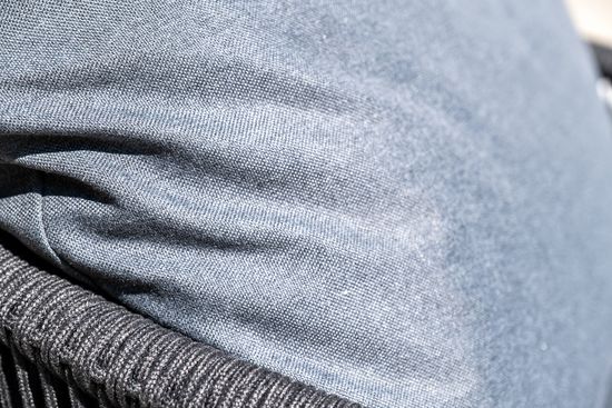 "Верона" лаунж-зона 5-местная плетеная из роупа (веревки), каркас алюминиевый темно-серый, роуп темно-серый