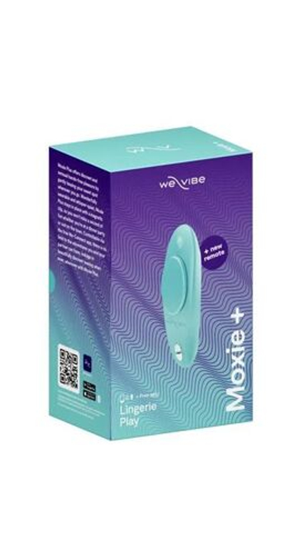 Вибромассажер WE-VIBE "Moxie+" в трусики, мятный