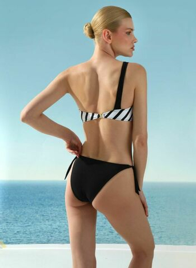 Раздельный купальник Capo Bianco (Размер: B/L) (Цвет: черный с белым)