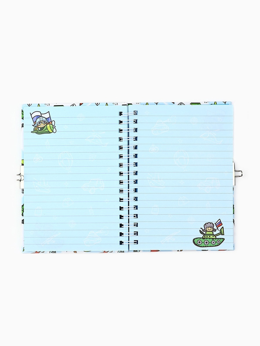 Блокнот на замочке А6, 50 листов в твердой обложке "Лучший во всём"   10707016