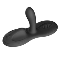 Черная виброподушка с функцией нагрева и управлением через приложение Zalo Flora Smart Vibrating Pad Obsidian Black