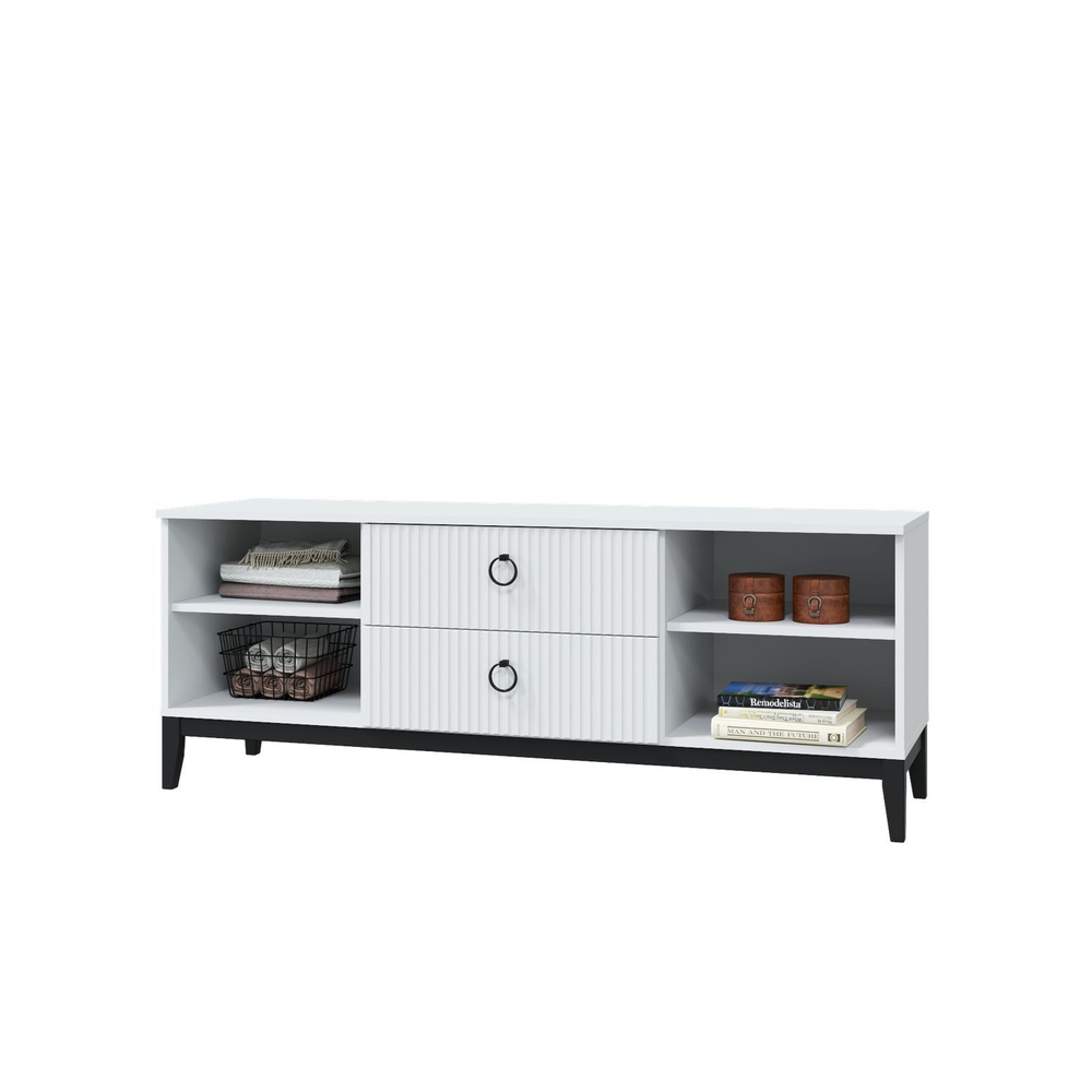 Стенка в гостиную со шкафом Дуб Табачный/Бисквит, Тоскана, 375,6х44,6х215 см