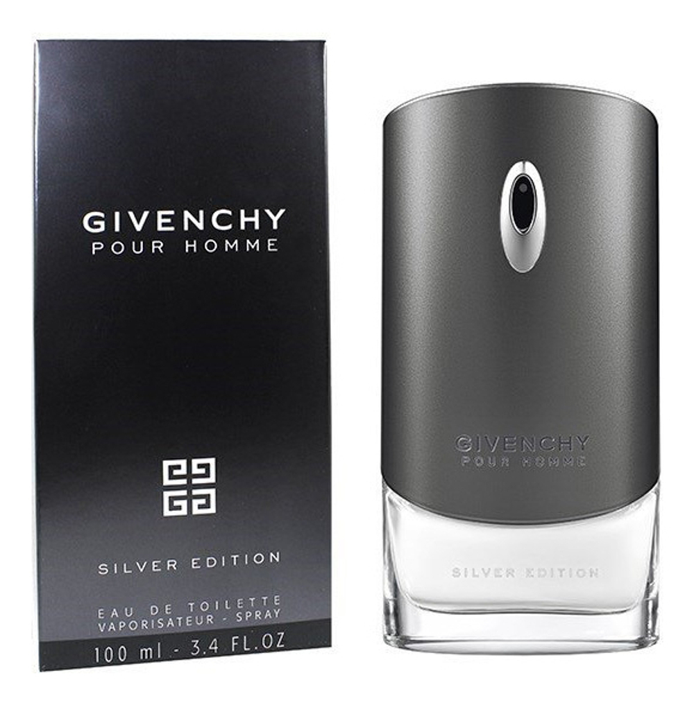 GIVENCHY Pour Homme Silver Edition туалетная вода 50 ml