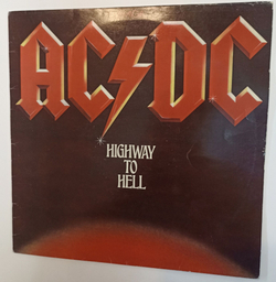 Винтажная виниловая пластинка LP AC DC Highway To Hell (GDR 1981)