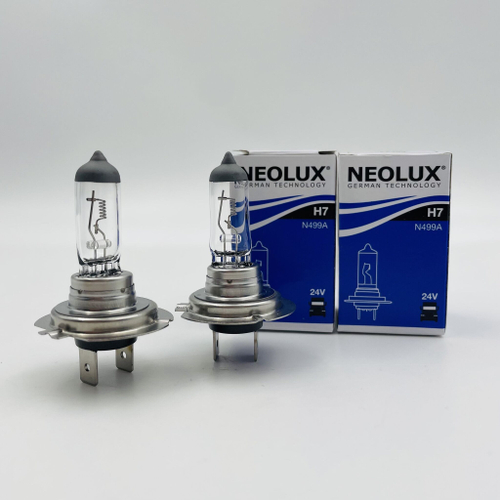 Лампа H7 галогеновая для грузовых автомобилей 24V комплект 2 шт