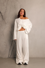 Лонгслив OVER из трикотажа