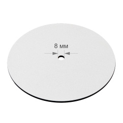 Подложка деревянная с отверстием 8мм/3мм