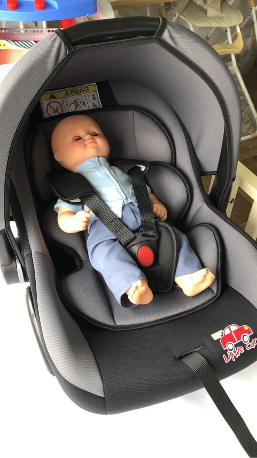 Вкладыш АВТОБРА для детского автокресла 0-6 мес.