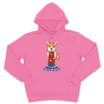 Толстовка "Корги обедает"