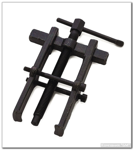 Съемник 2-х лапый передв. с фикс. 100 мм БМ