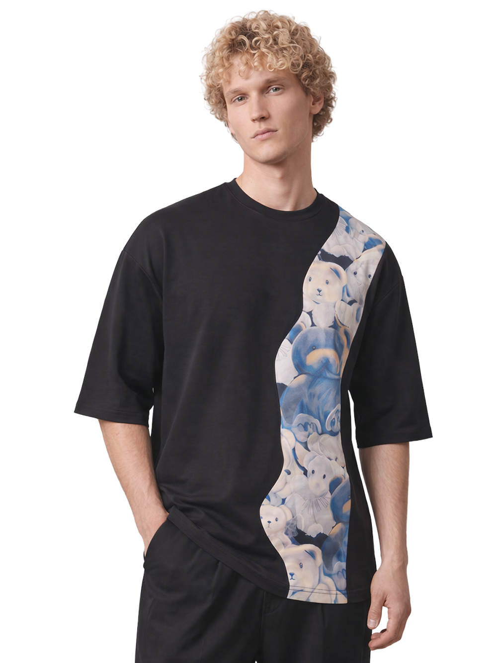 ФУТБОЛКА ONE MEN print bear 04