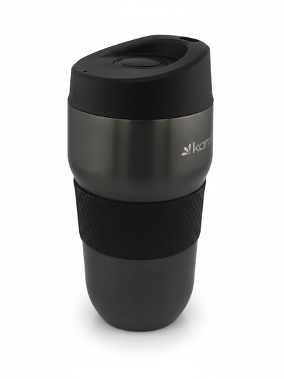 Термокружка 320 мл. из нержавеющей стали Kamille KM 2165 с TPR-вставкой