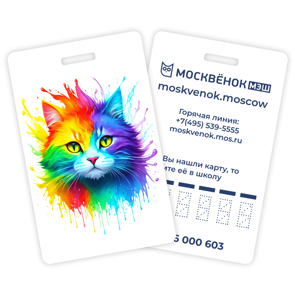 Карта Москвёнок ART №3 (проход + питание)