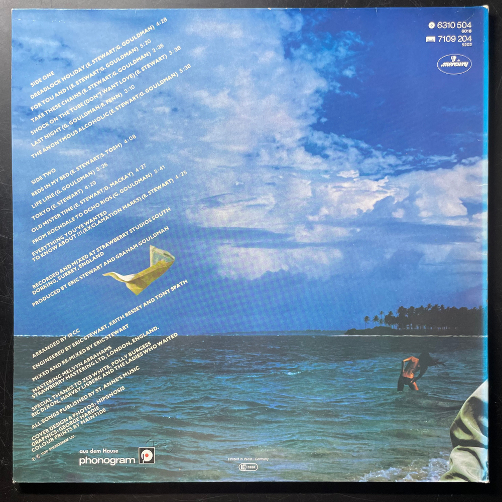 10cc – Bloody Tourists (Германия 1978г.)