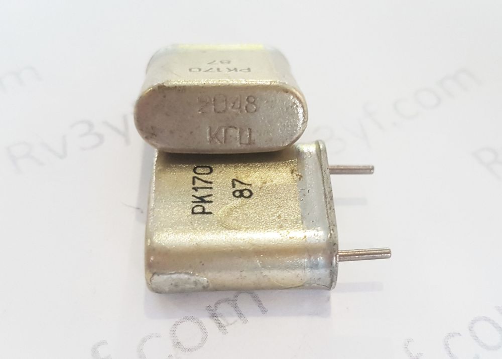 Кварц 2,048 МГц  Б1 (РК170)
