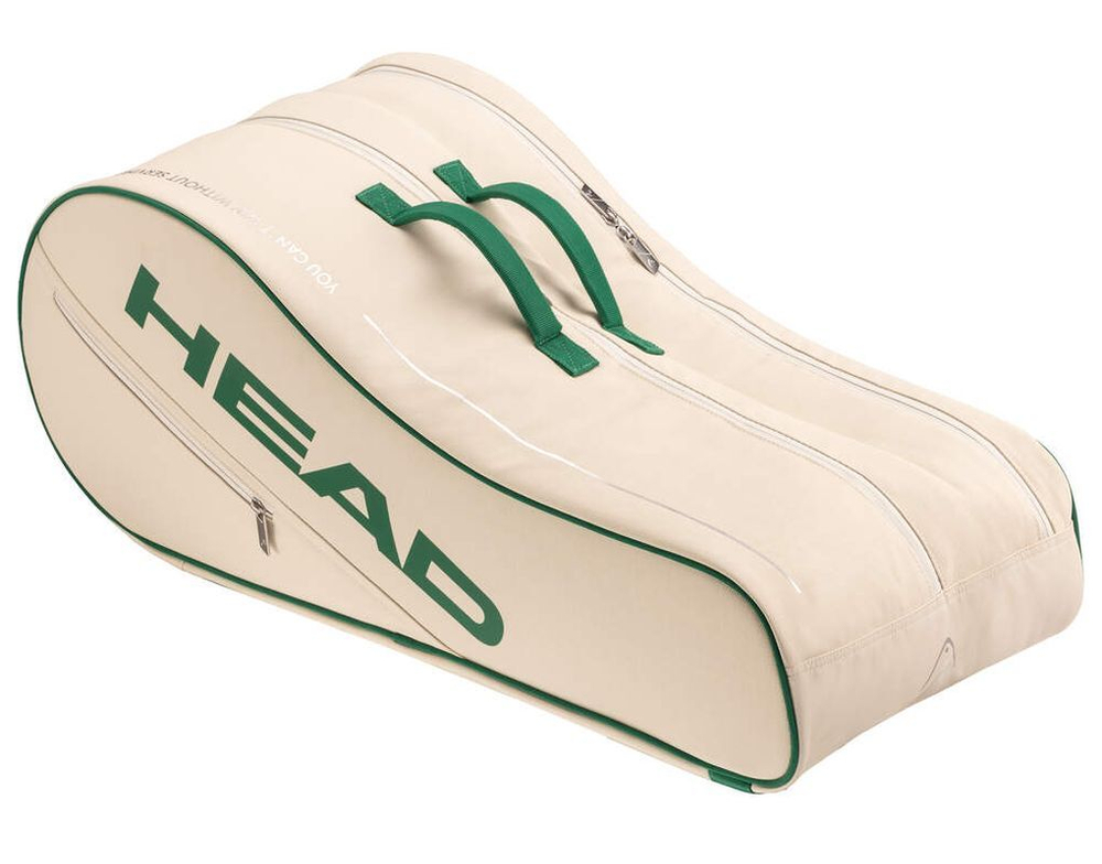 Теннисная сумка Head Arthur Ashe Racquet Bag L - white/green