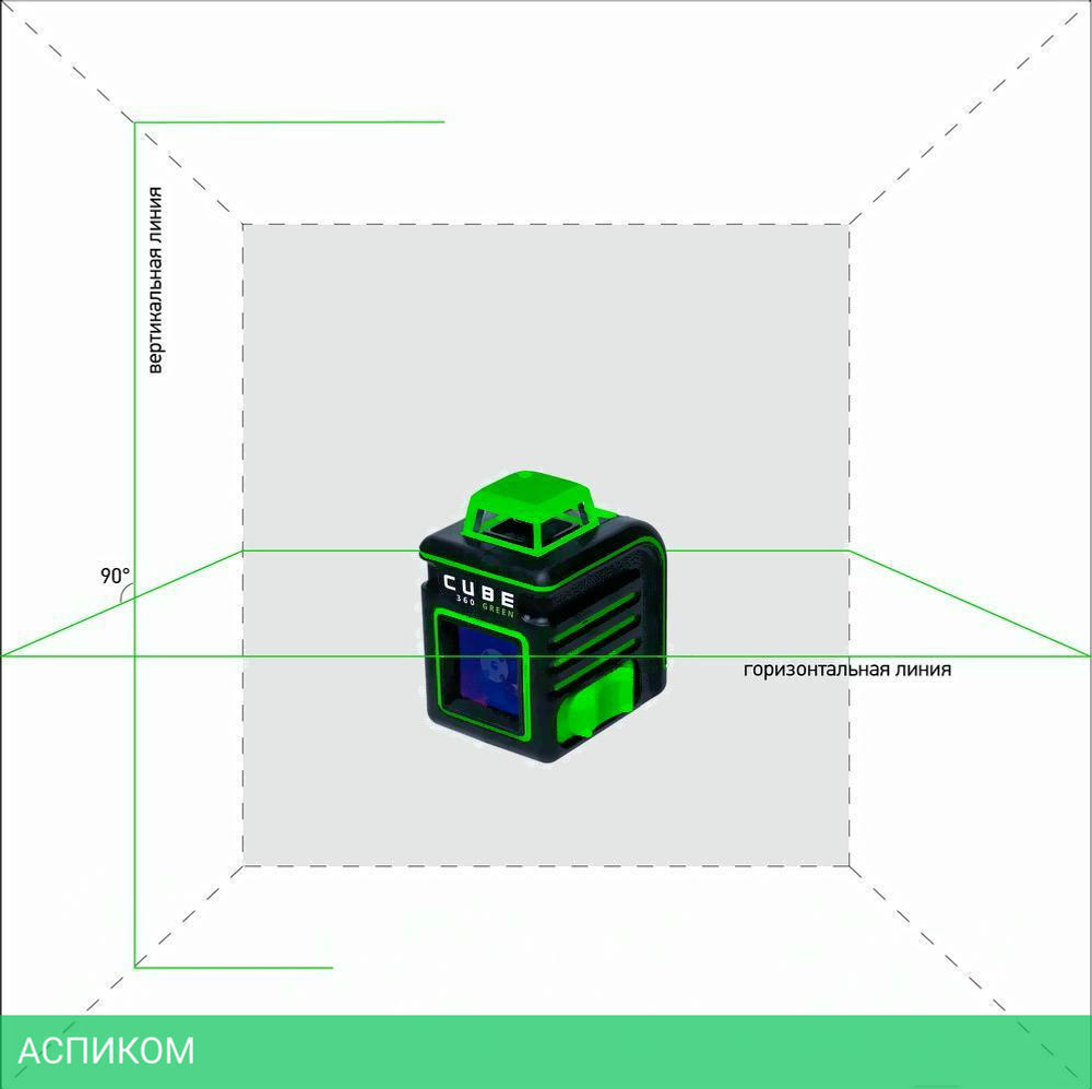 Лазерный нивелир ADA Instruments Instruments Cube 360 Professional Edition (А00535)