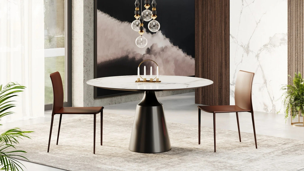 Стол круглый Йоду керамика