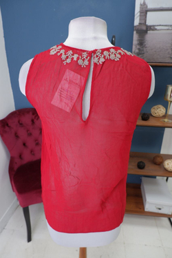 Блузка Zara без рукавов 48 размер