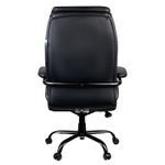 Кресло руководителя Helmi HL-ES09 "Armor", повышенной прочности, экокожа черная, до 250кг