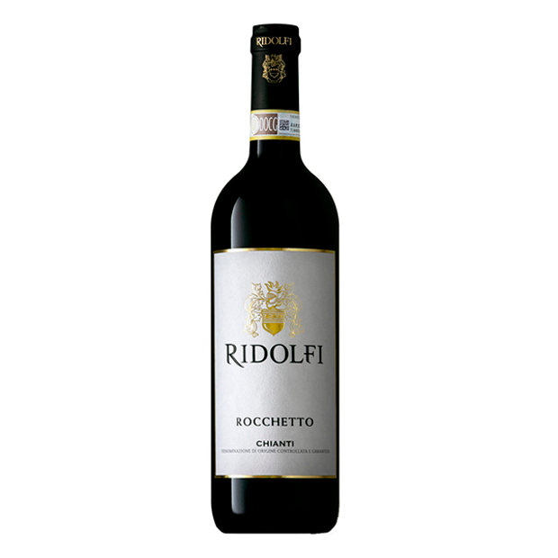 Вино ординарное красное сухое "Ридольфи Рокетто Кьянти" 2022 13,5% 0,75 л