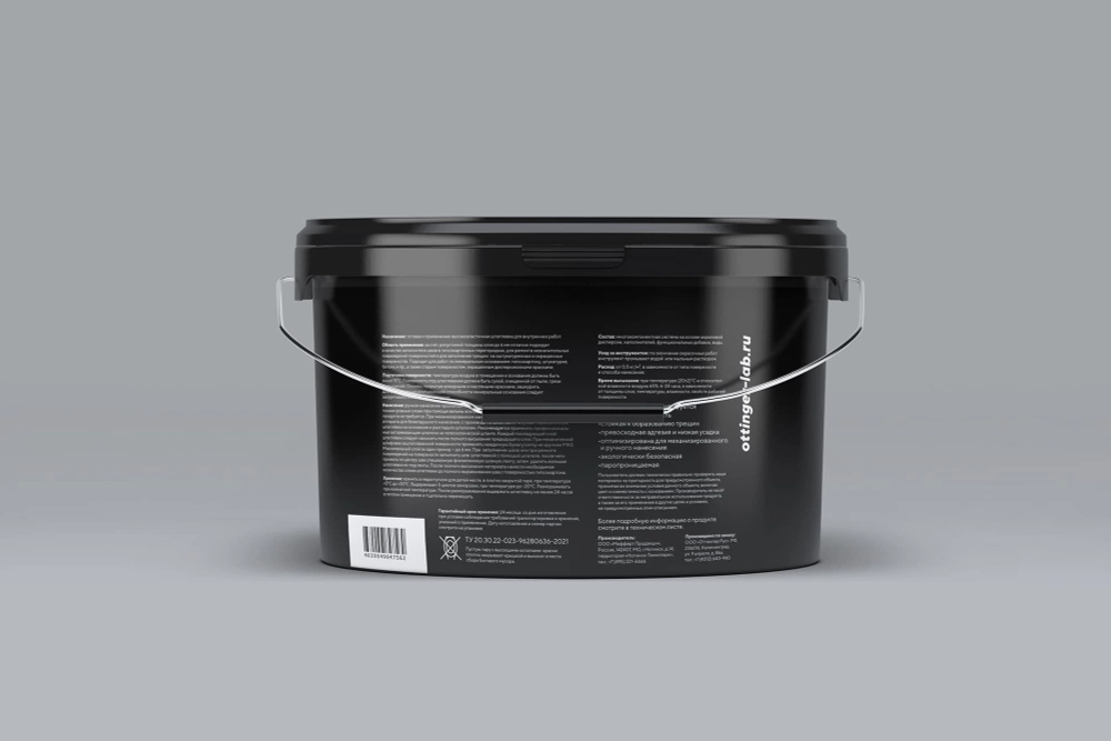 Шпаклевка готовая акриловая OTTINGER Basis Joint белая 5кг