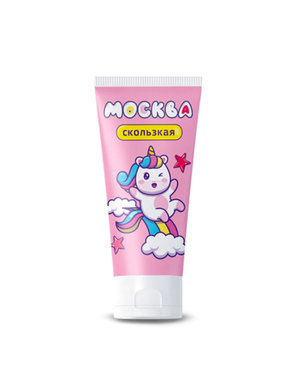 Москва Скользкая - супер-скользкая смазка на водно-силиконовой основе, 50 мл.