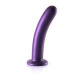 Фиолетовый фаллоимитатор Smooth G-Spot - 17,7 см. (Цвет: фиолетовый)