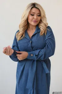 Платье-рубашка УК-8821-2 Fabrika