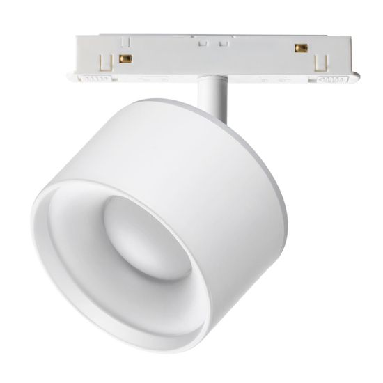 358979 SHINO NT22 150 белый Трековый светильник для низковольного шинопровода с переключ. цв. температуры IP20 LED 3000К\4000К\6000К 12W вниз + 3W вве