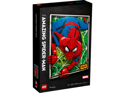 Конструктор Лего Марвел Невероятный Человек-Паук | LEGO Art The Amazing Spider-Man 31209, 2099 деталей (18+)