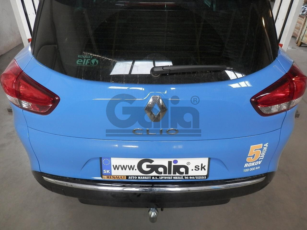 Оцинкованный фаркоп на Renault Clio GrandTour III универсал 2008-2013, Clio GrandTour IV универсал 2008-2013 (без электрики), Galia R085A