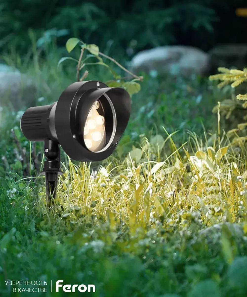 Светильник LED тротуарный (грунтовый) на колышке SP2706 12W 2700К 85-265V IP65 Feron