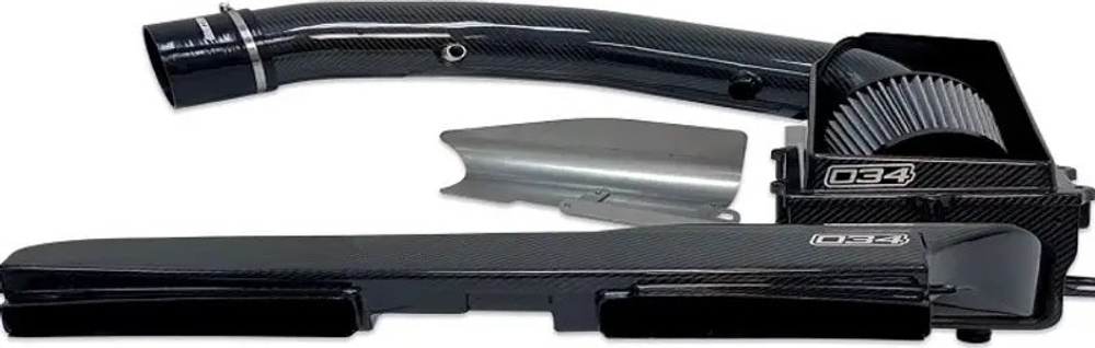 Система холодного впуска 034Motorsport X34 Carbon Fiber Open-Top 4" Intake Bundle для Audi TTRS/RS3