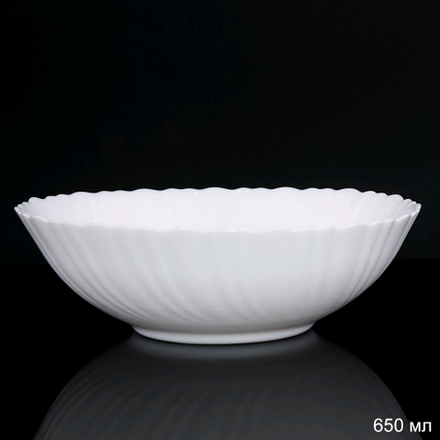 Тарелка глубокая суповая 650 мл 175 мм белый /TW -70XN (WHITE) /уп48/