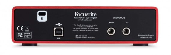 FOCUSRITE SCARLETT 2I2 2ND GEN
