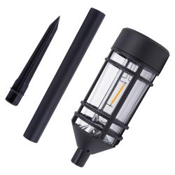 USL-S-189-PT480 VINTAGE Садовый светильник на солнечной батарее Винтаж. 1 филаментная лампа. Теплый белый свет. 1xААA Ni-Mh аккумулятор в-к. IP44. TM Uniel