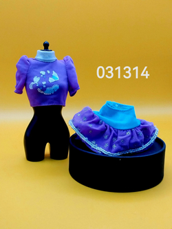 Одежда для куклы Барби винтаж костюм 031314