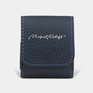 Чехол для наушников Petit из кожи теленка, цвета синий