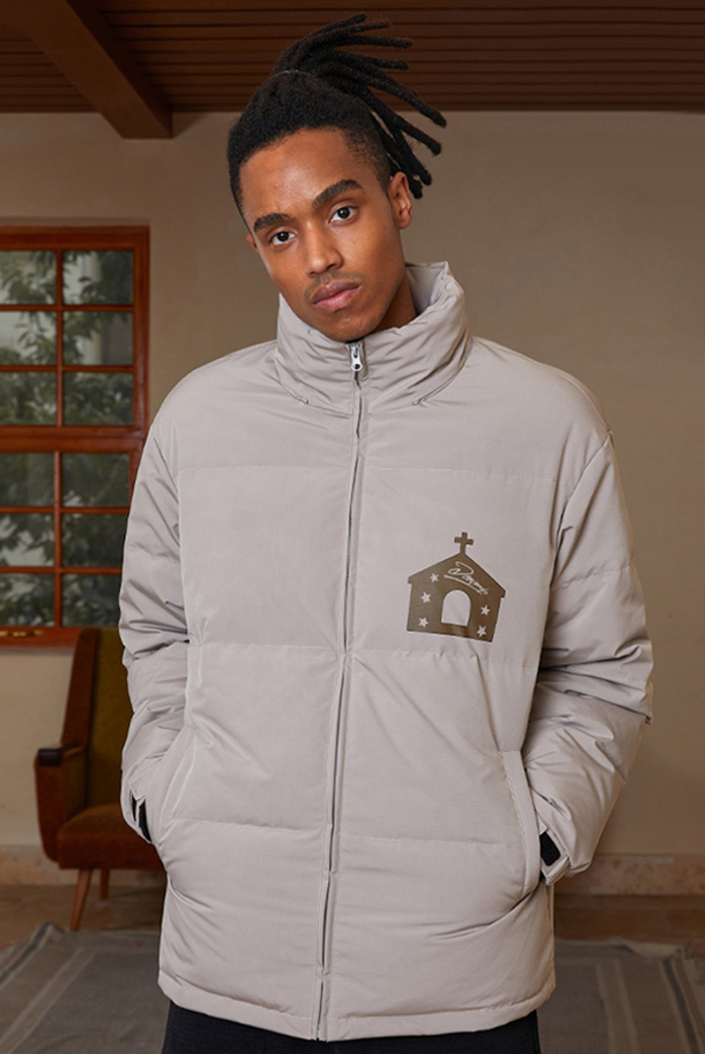 Пуховик DONSMOKE "Church Logo" Down Jacket