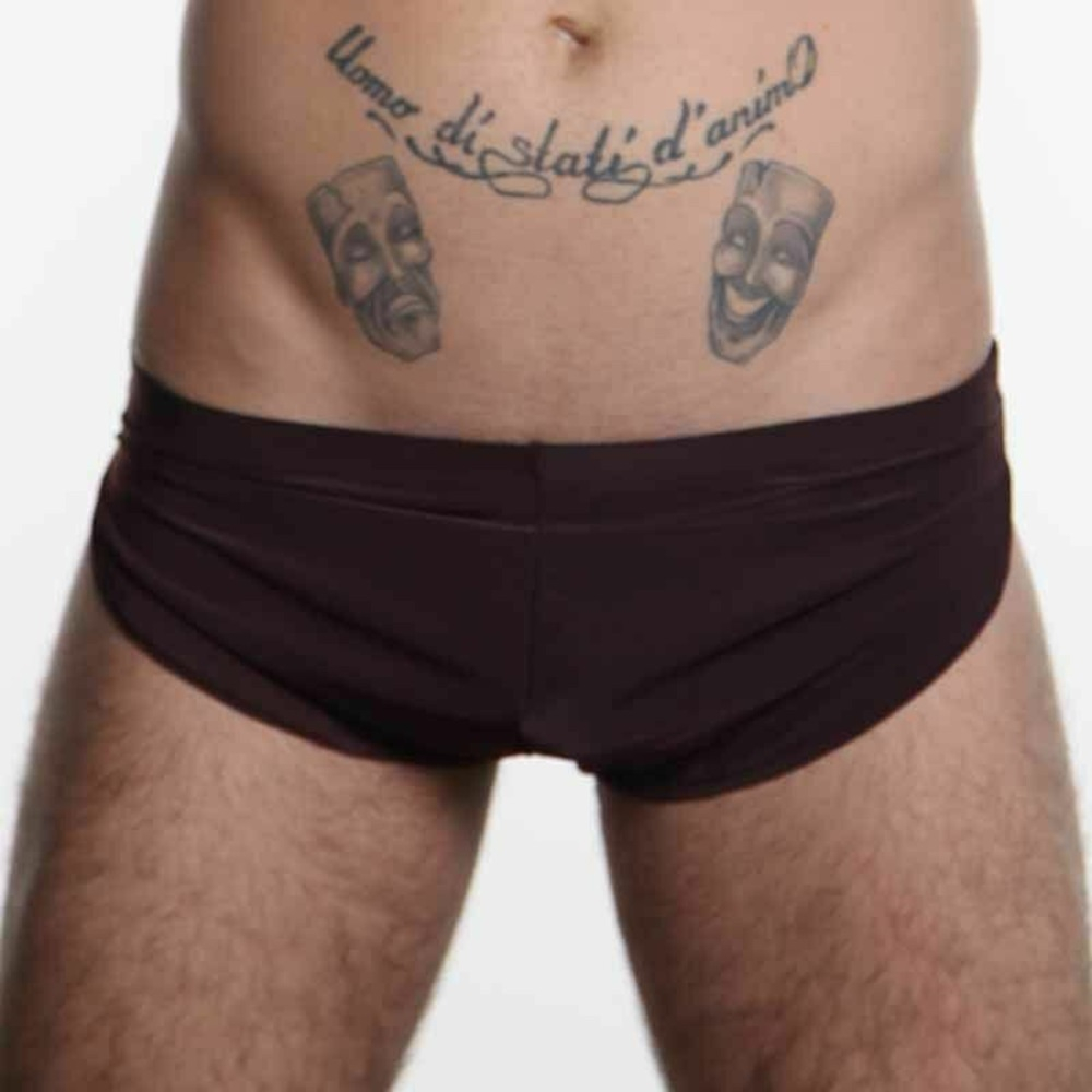 Мужские шорты коричневые N2N Bodywear Brief Brown N2N0011